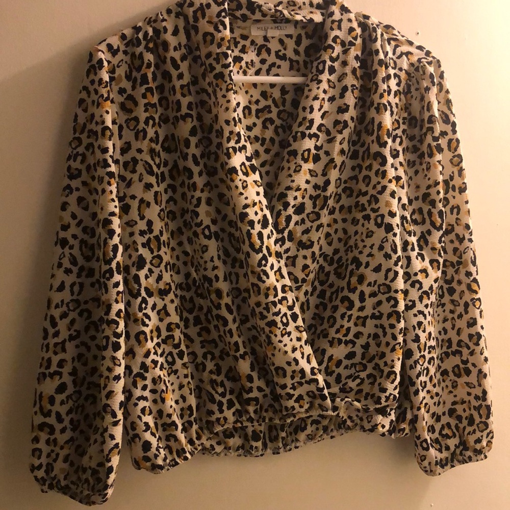 Miley+Molly safari print top perfect for 🍁